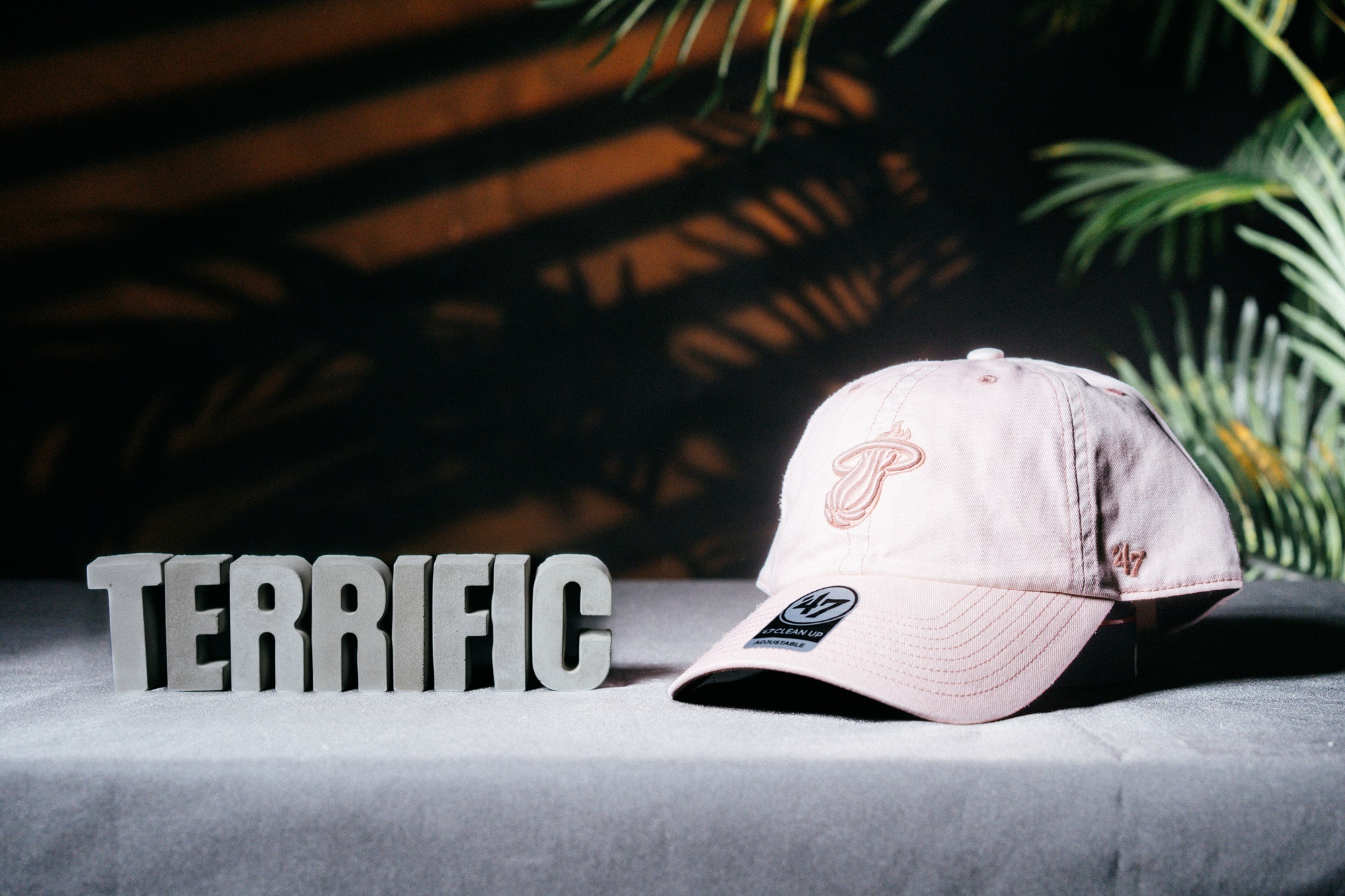 NBA帽子 Miami Heat 邁阿密熱火 隊徽 水洗粉 老帽 '47 Brand 可調式 全新