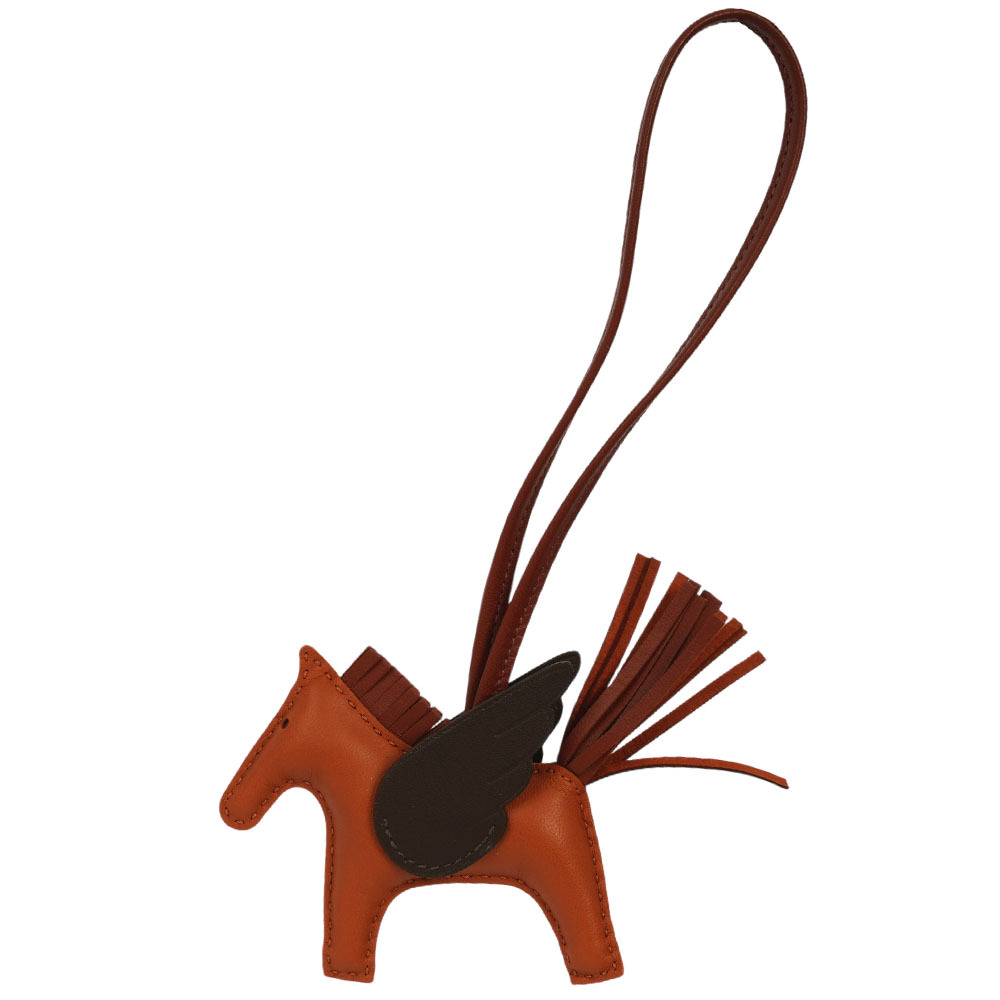 【HERMES】Rodeo Pegase PM Charm 飛馬吊飾(薑餅色/赭土色/摩卡)H083010CABV