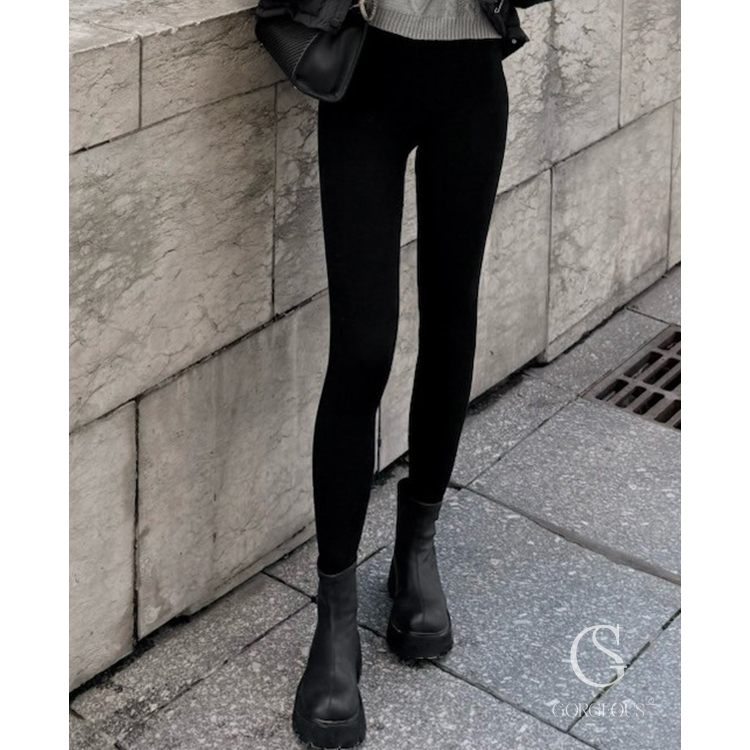 S165 現貨「連腳科技保暖褲」