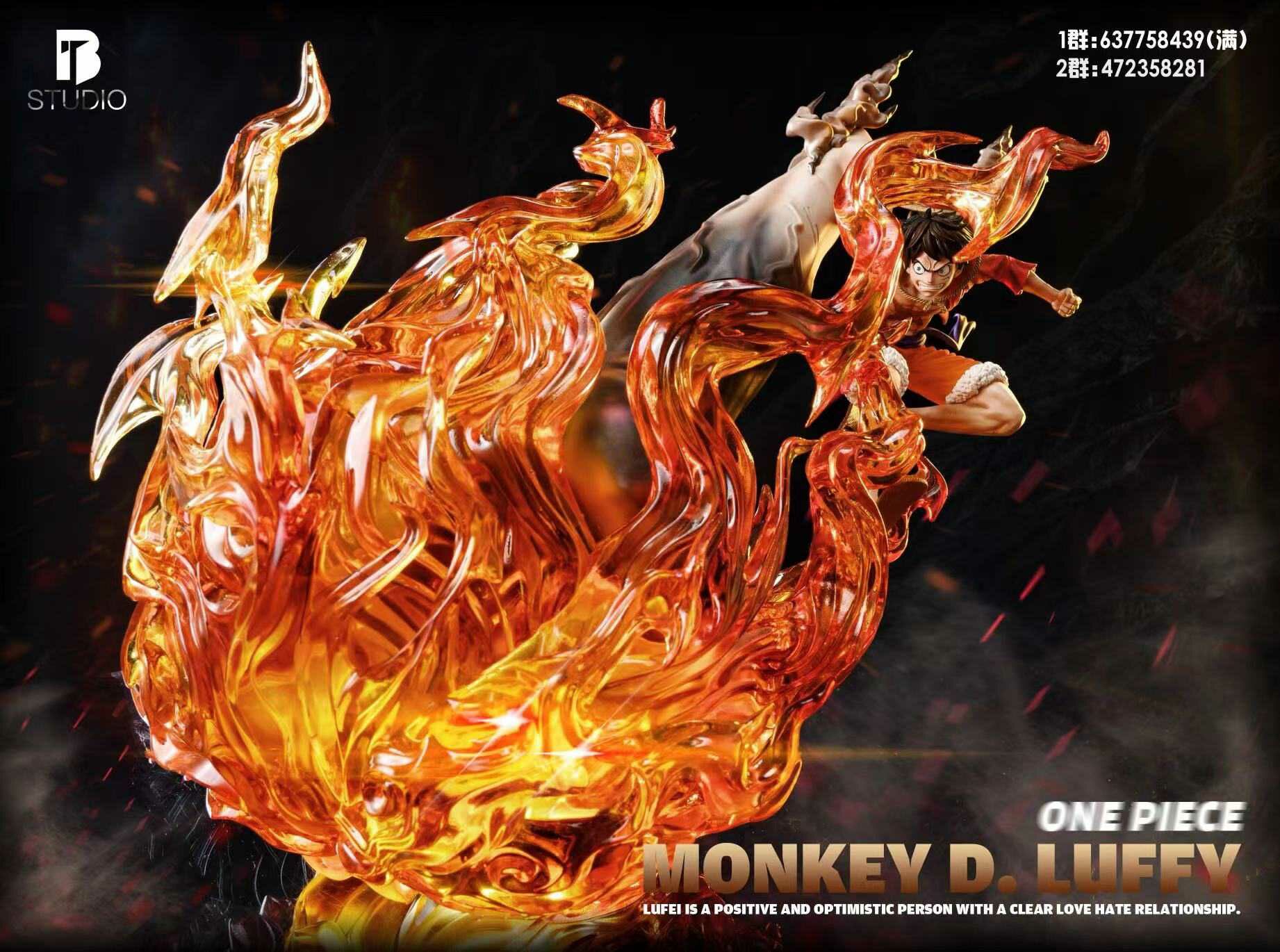 現貨GK BT STUDIO One Piece 海賊王 業火路飛