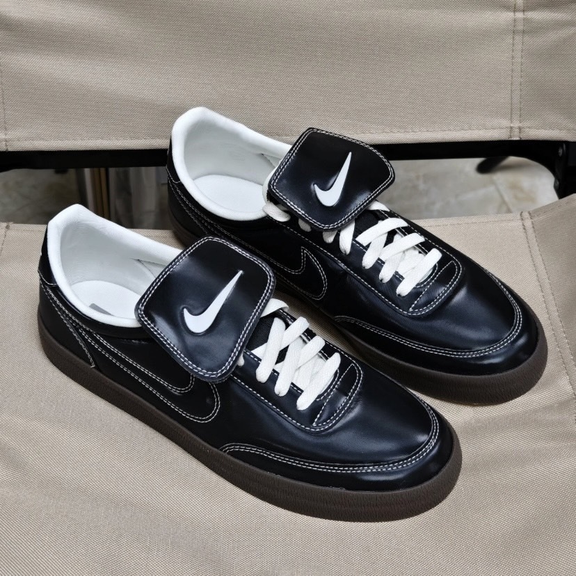 NIKE KILLSHOT 2 PREMIUM 全黑 車縫 線外翻鞋舌 HQ3489-010
