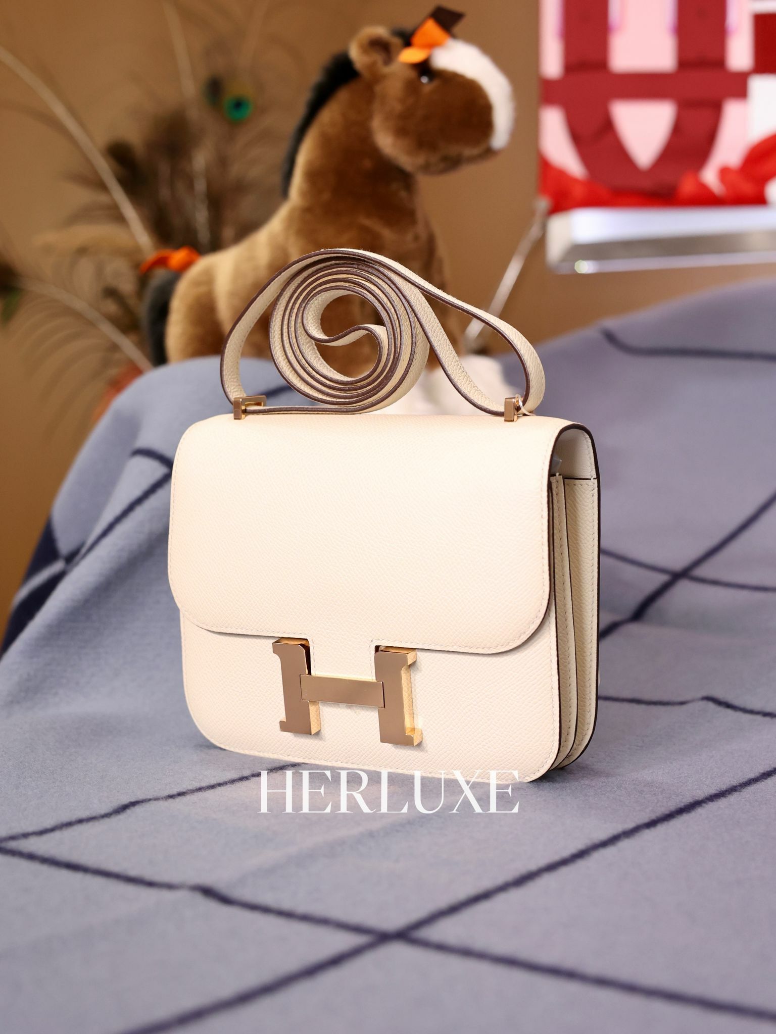 Constance mini i2 nata cd epsom Y 99%new