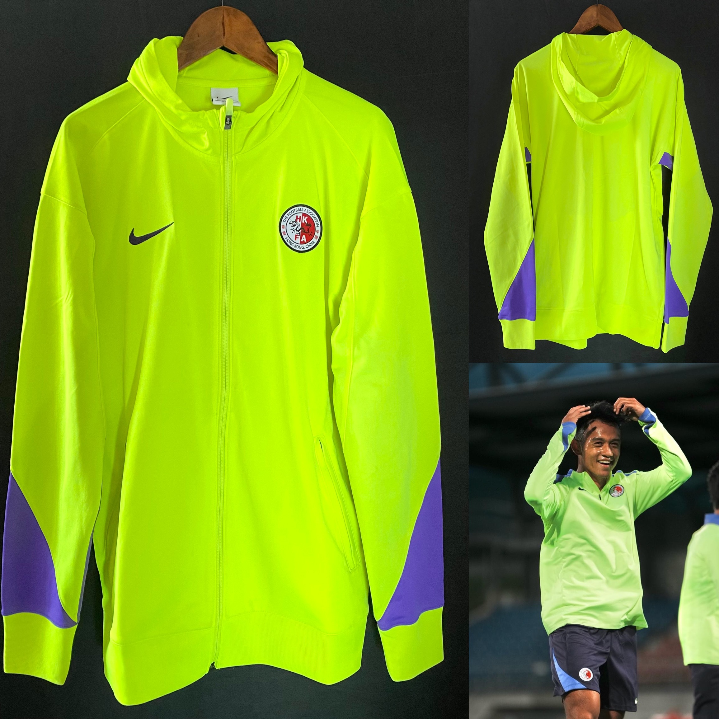 Hong Kong Football Team 2024-2025 Nike Training Player Issue Jacket