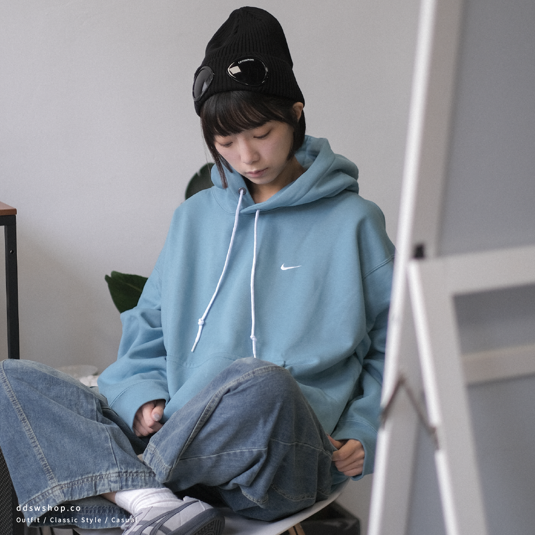 "調貨" Nike Lab Solo Swoosh 寬鬆刷毛抽繩連帽上衣