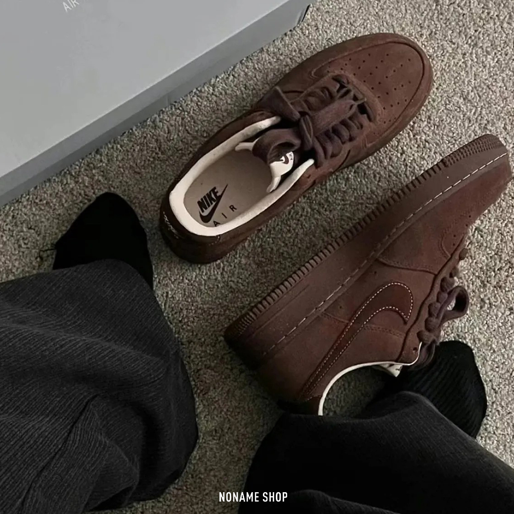 NIKE AIR FORCE 1 "Cacao Wow" AF1 麂皮 美拉德棕 (女款)