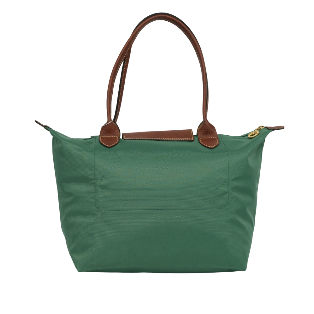 【LONGCHAMP】M號長把LE PLIAGE摺疊水餃包(鼠尾草色)L2605 089 P84