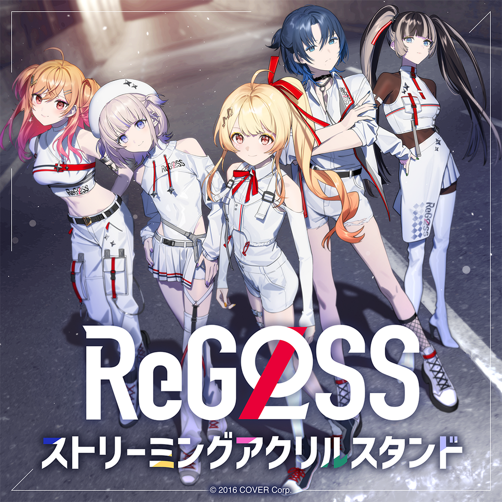 「官方代購」hololive DEV_IS ReGLOSS Streaming 立牌