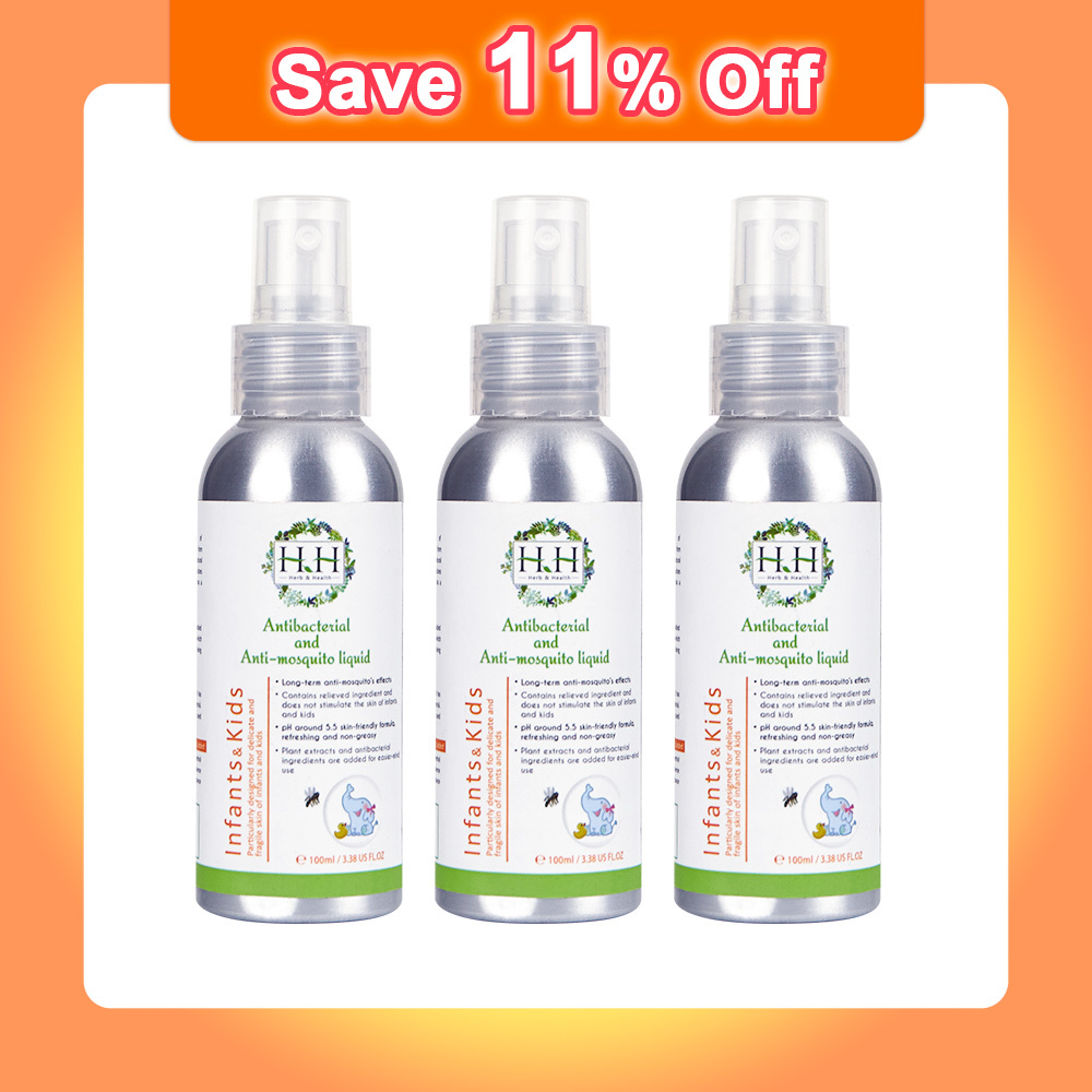 【Trio Set】HH Anti-Mosquito Liquid(100ml x3)