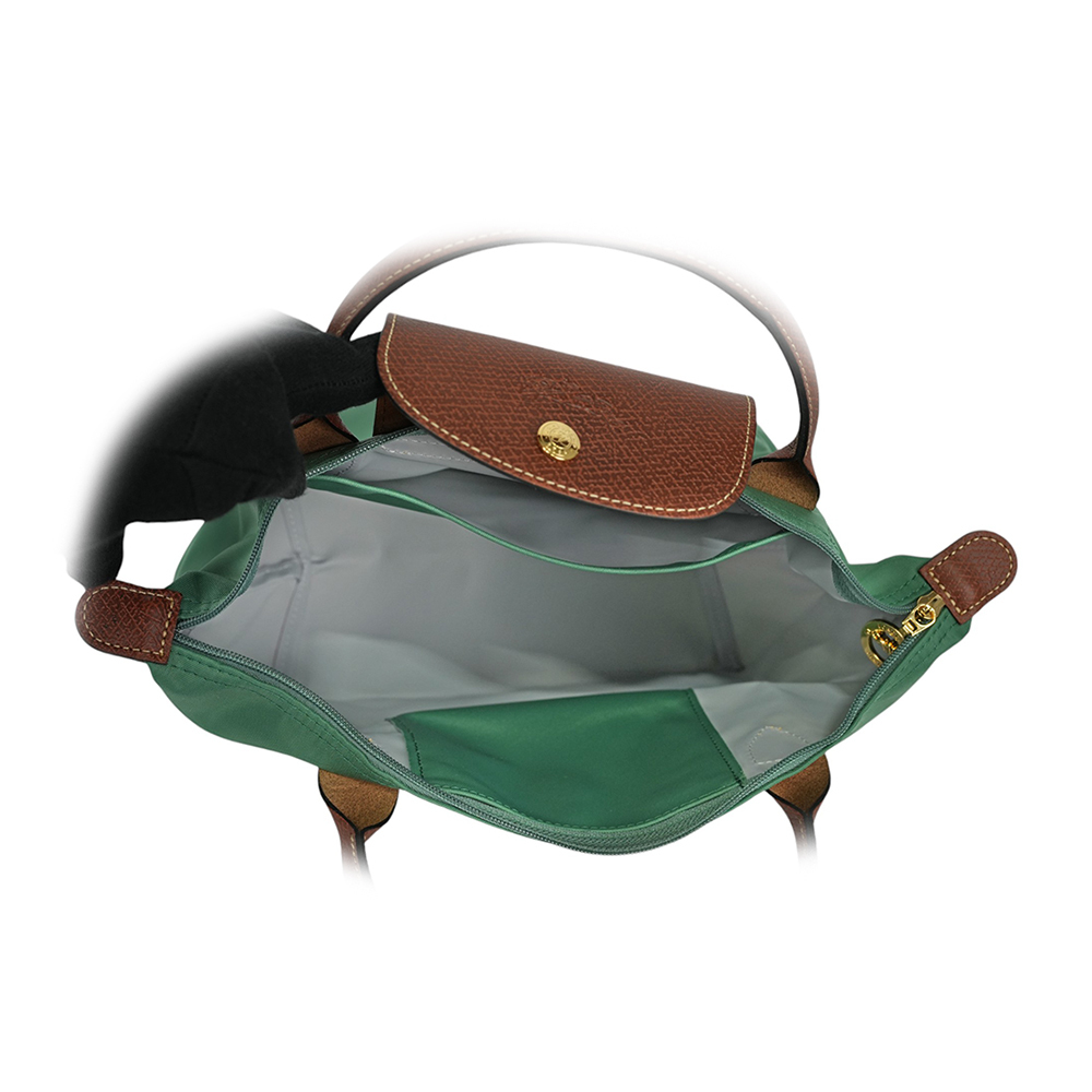 【LONGCHAMP】S號短把LE PLIAGE摺疊水餃包(鼠尾草綠)L1621 089 P84