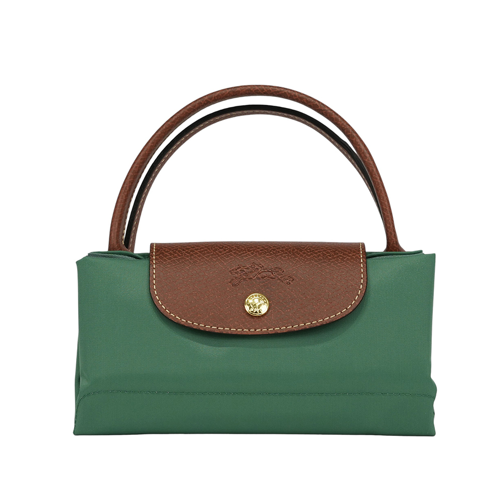 【LONGCHAMP】S號短把LE PLIAGE摺疊水餃包(鼠尾草綠)L1621 089 P84