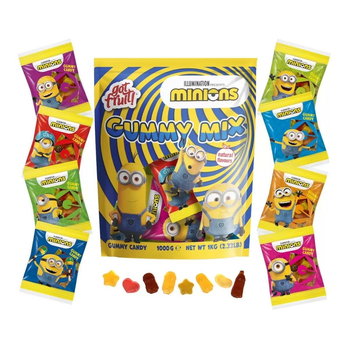 台灣 好市多 Got Fruit 水果風味綜合 軟糖 1000公克 (✈️直送香港✈️運費到付)