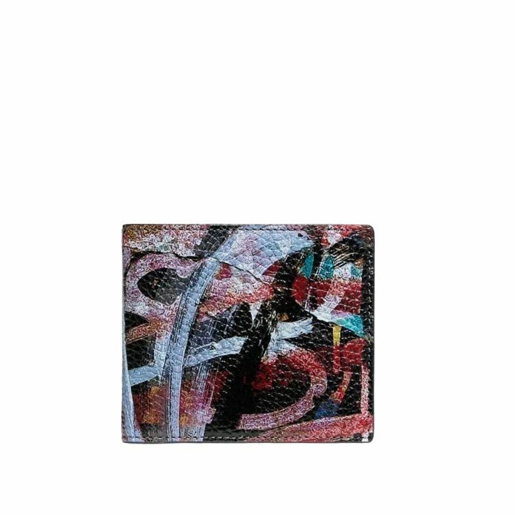 【Coach】Coach X Mint + Serf Double Billfold Wallet  黑 