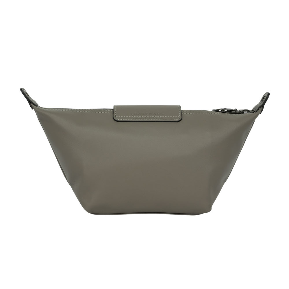 【LONGCHAMP】Le Pliage Xtra XS 小牛皮迷你餃子斜背包(斑鳩灰)10212 987 P55