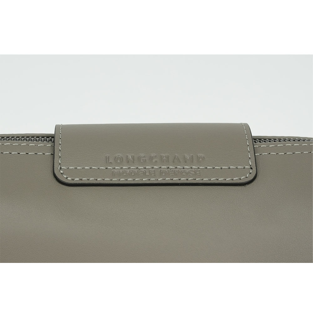 【LONGCHAMP】Le Pliage Xtra XS 小牛皮迷你餃子斜背包(斑鳩灰)10212 987 P55