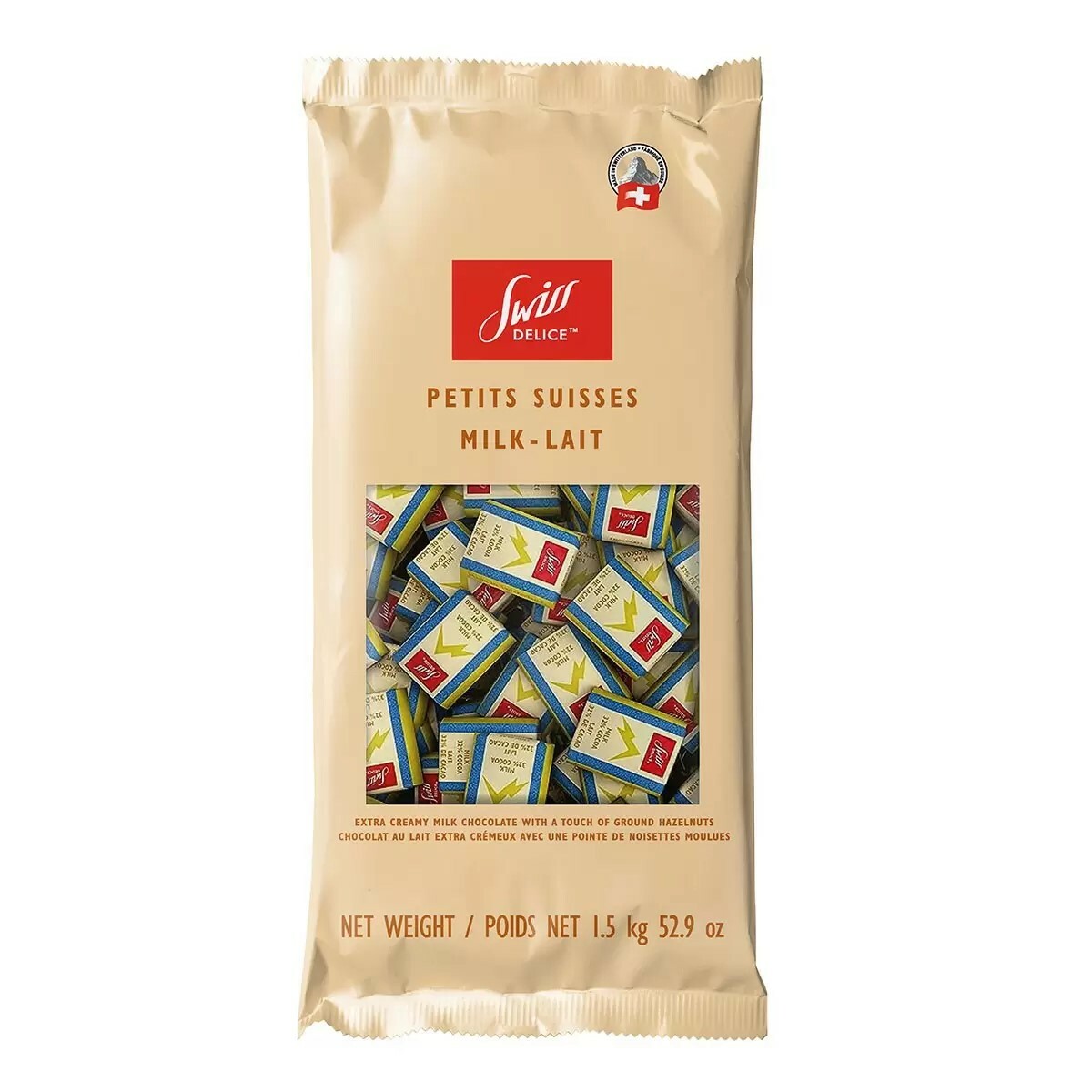 台灣 好市多 Swiss Delice 牛奶巧克力 1.5公斤 (✈️直送香港✈️運費到付)