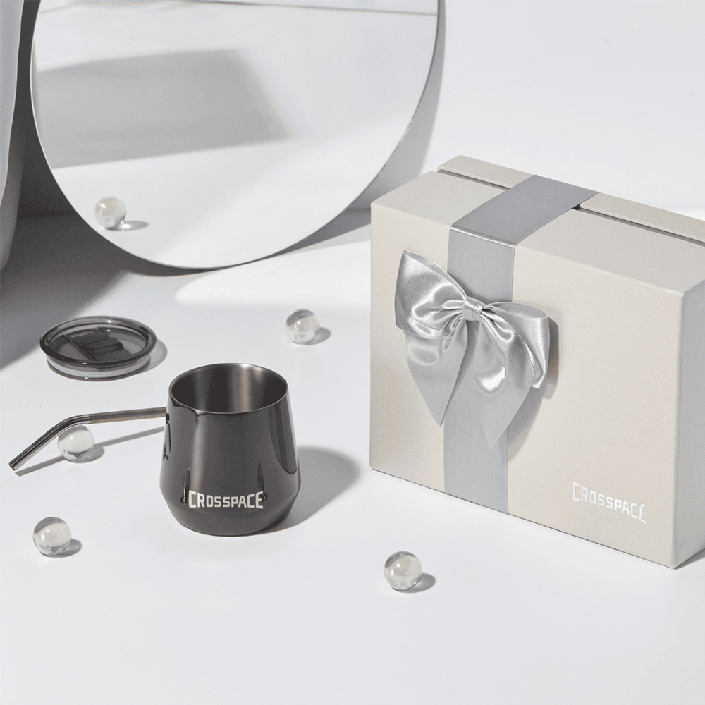 CROSSPACE 可思創品| 純鈦雙層杯禮盒