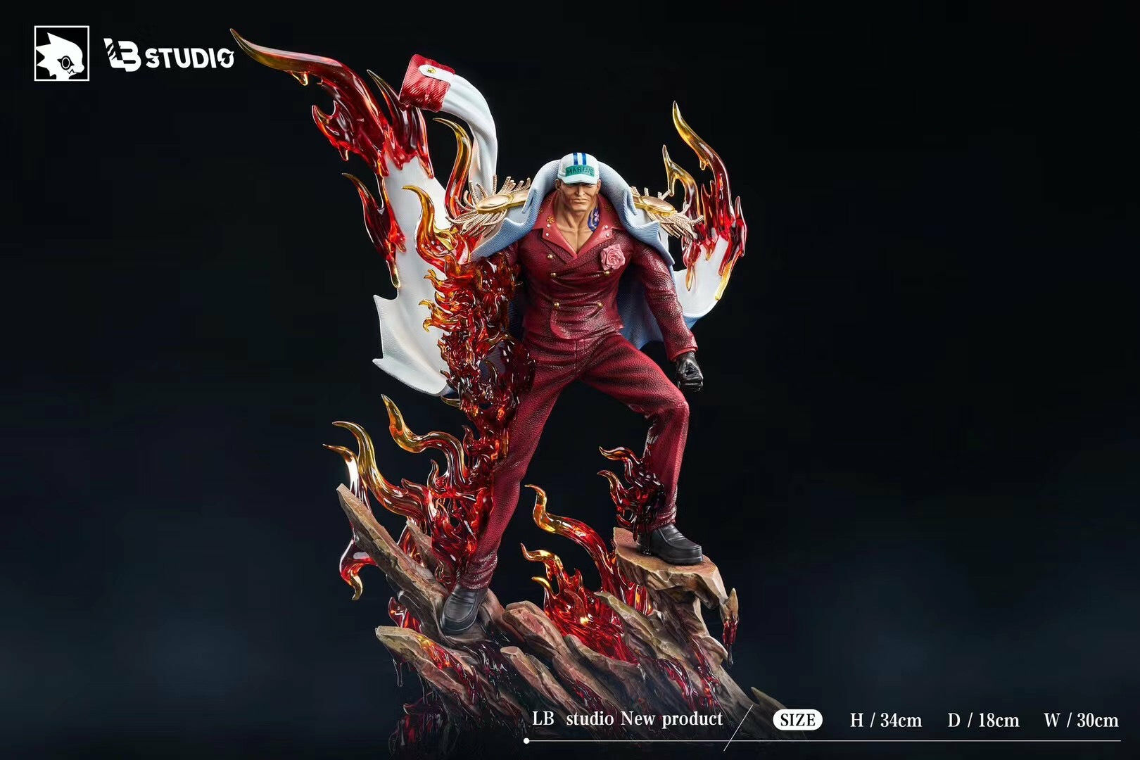 現貨GK LB-Studio One Piece 海賊王 三大將共鳴系列 赤犬