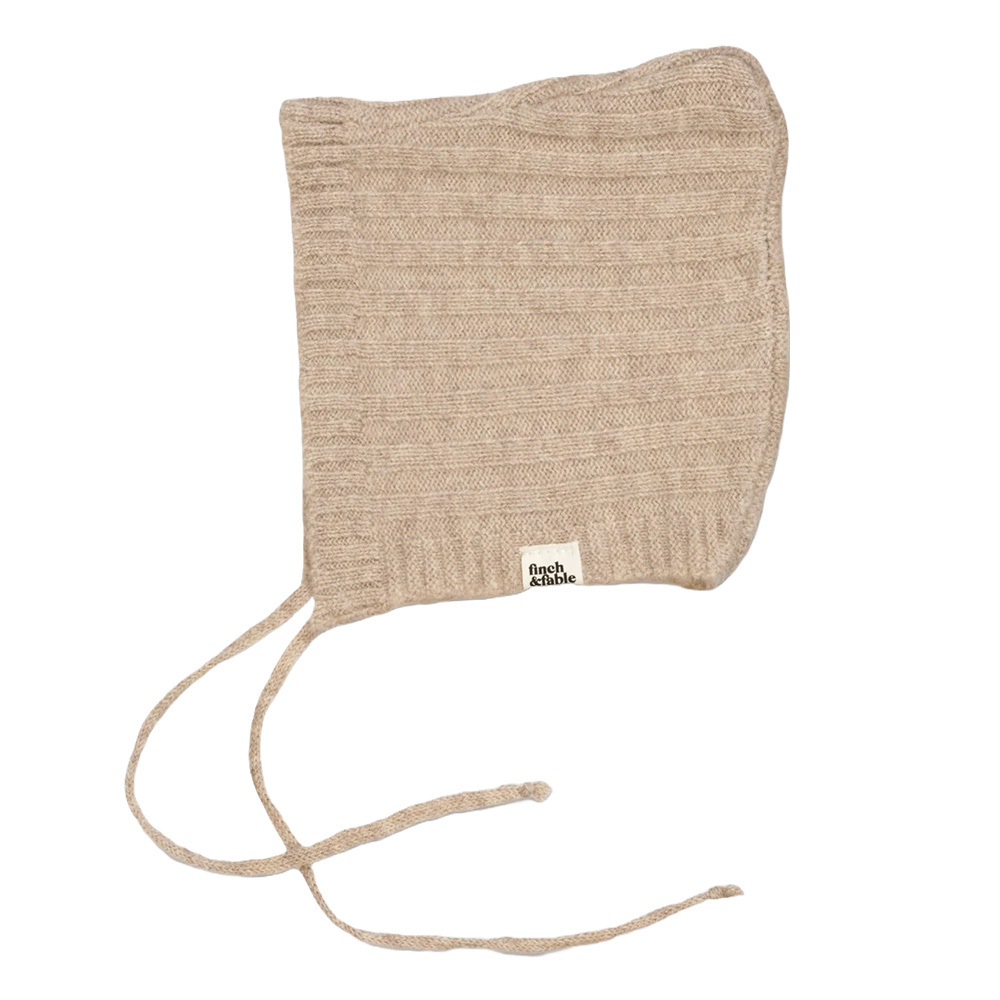 荷蘭Finch & Fable 羊毛針織帽-Oat