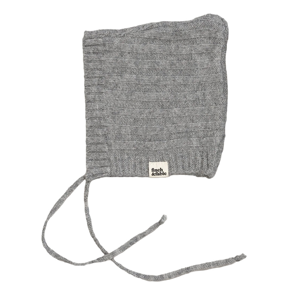 荷蘭Finch & Fable 羊毛針織帽-Dove