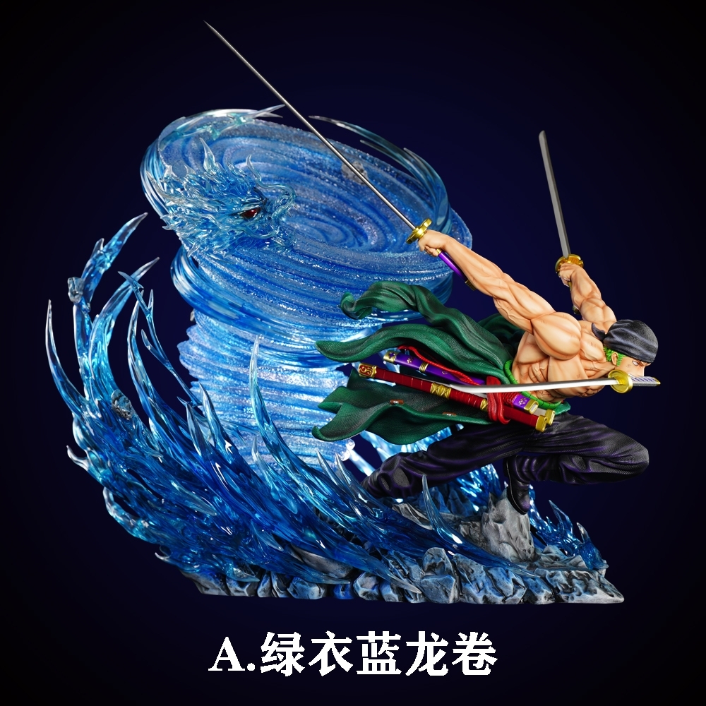現貨GK CHENG STUDIO One Piece 海賊王 草帽團三戰力 第二彈 龍捲風索隆