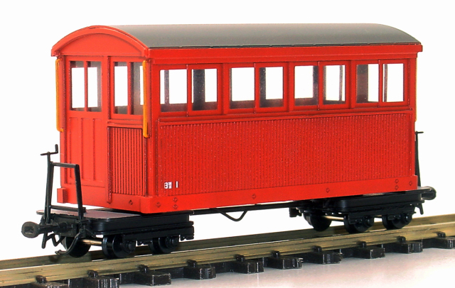 世界工藝 HOe規 木曾森林鐵道 B型客車 組裝套件