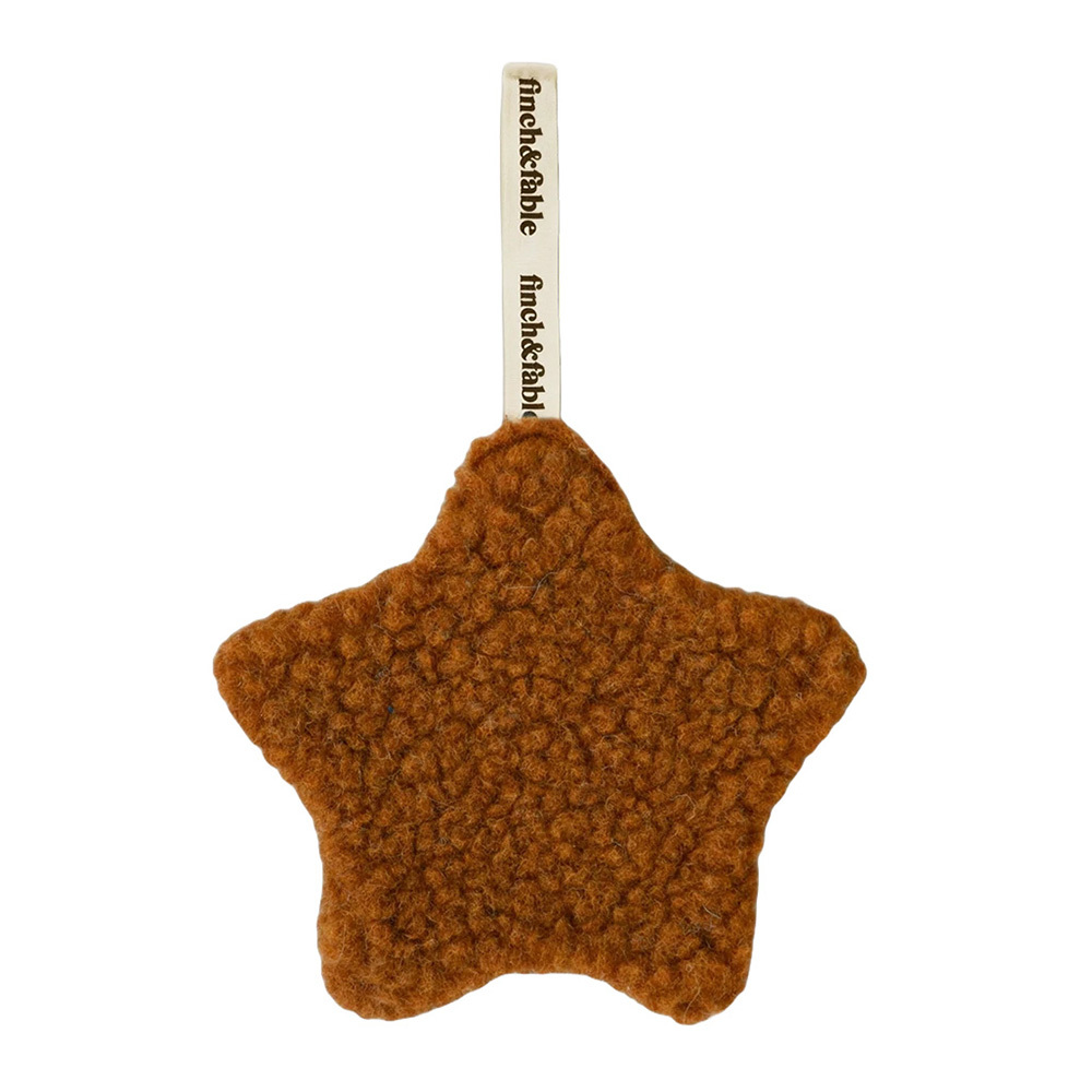 荷蘭Finch & Fable 星星奶嘴鏈-Chestnut