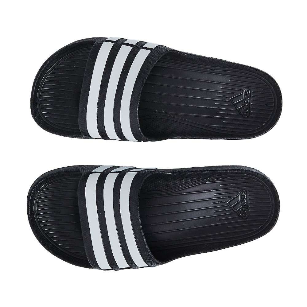 Adidas Duramo Slide 男女款 黑色 拖鞋 G15890