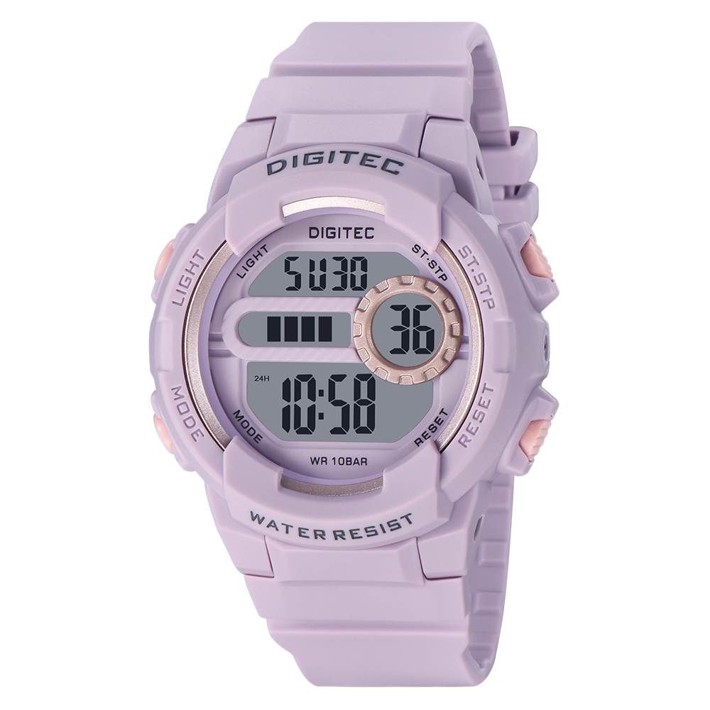 【DIGITEC 數碼科技 】 BDG-7120T 經典休閒多功能電子錶 防水100米 LED背光
