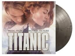 TITANIC 鐵達尼號 OST 2LP (銀灰黑膠) Silver & Black Marbled Vinyl