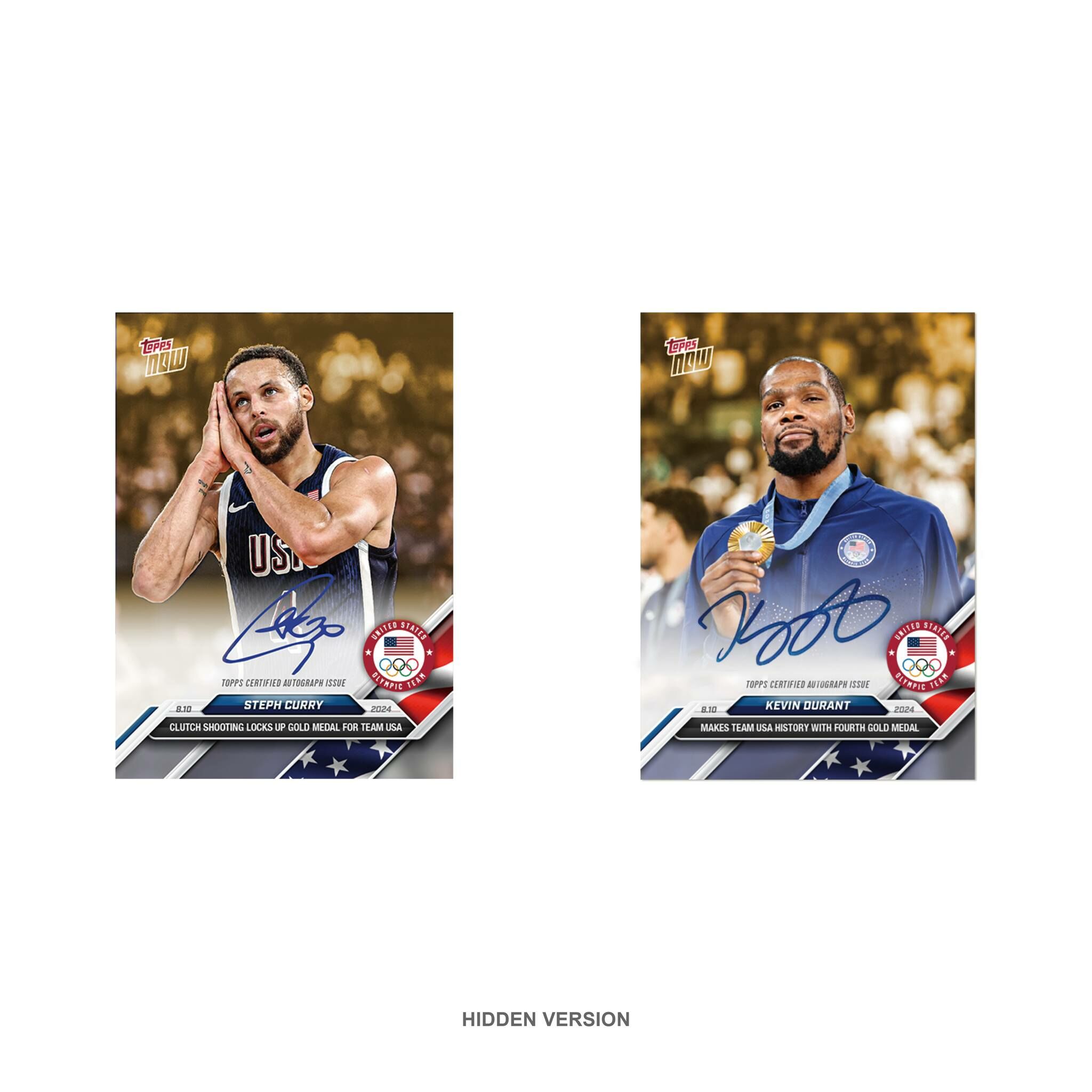 2024 Olympic Games TOPPS NOW® Card 27 & 28