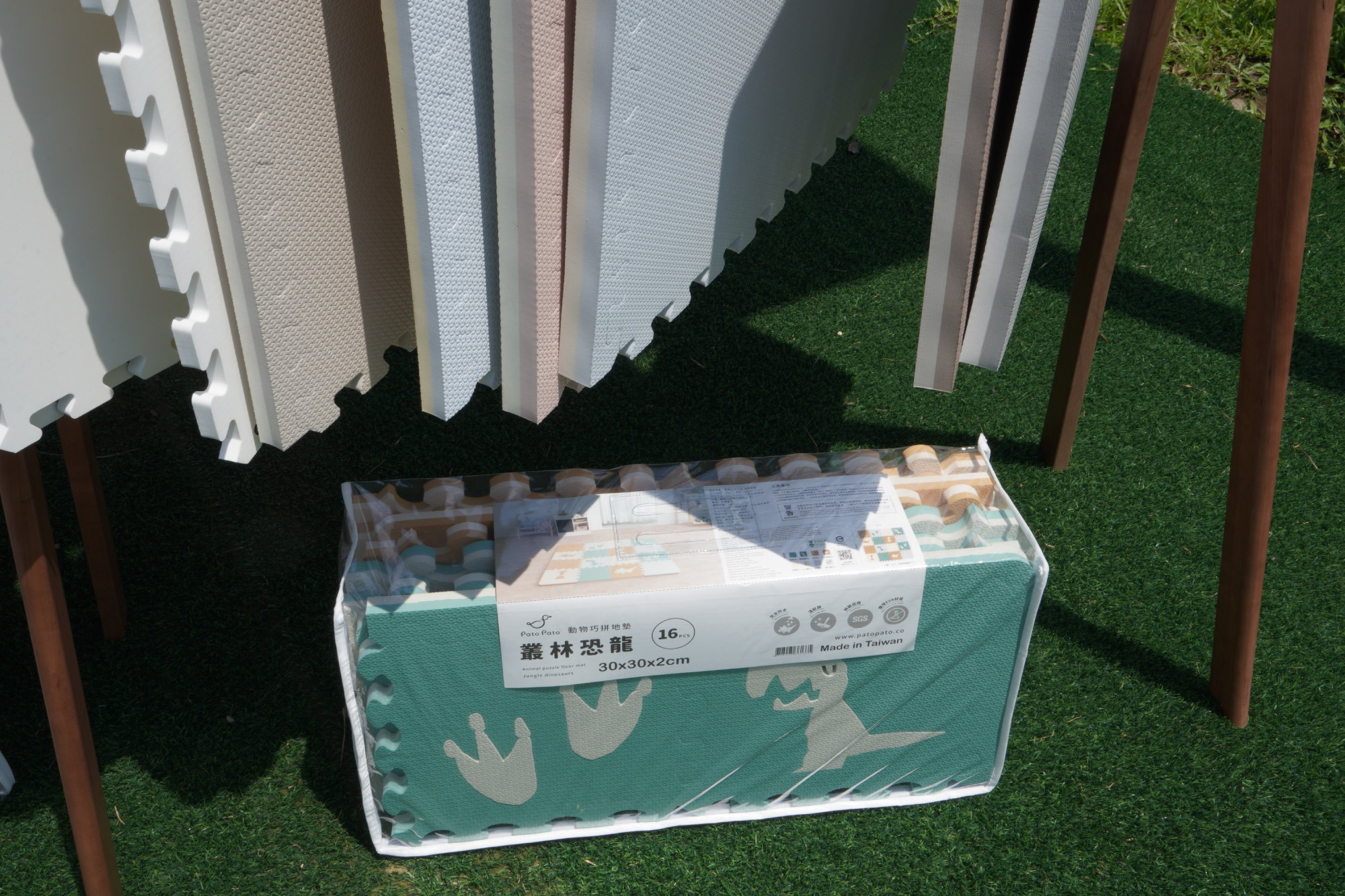 這是 Pato Pato 的叢林恐龍地墊照片