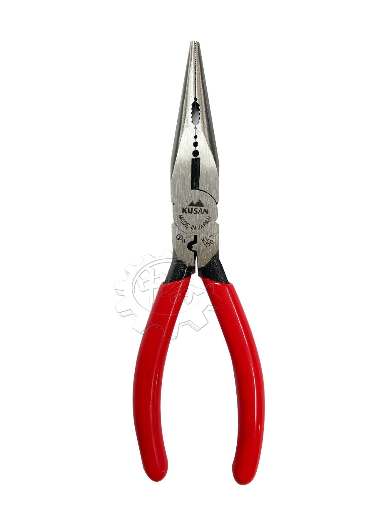 ＊中崙五金【附發票】KUSAN 尖嘴鉗 KL-150（附壓著功能）鋼絲鉗 破壞鉗 老虎鉗 高碳鋼材質