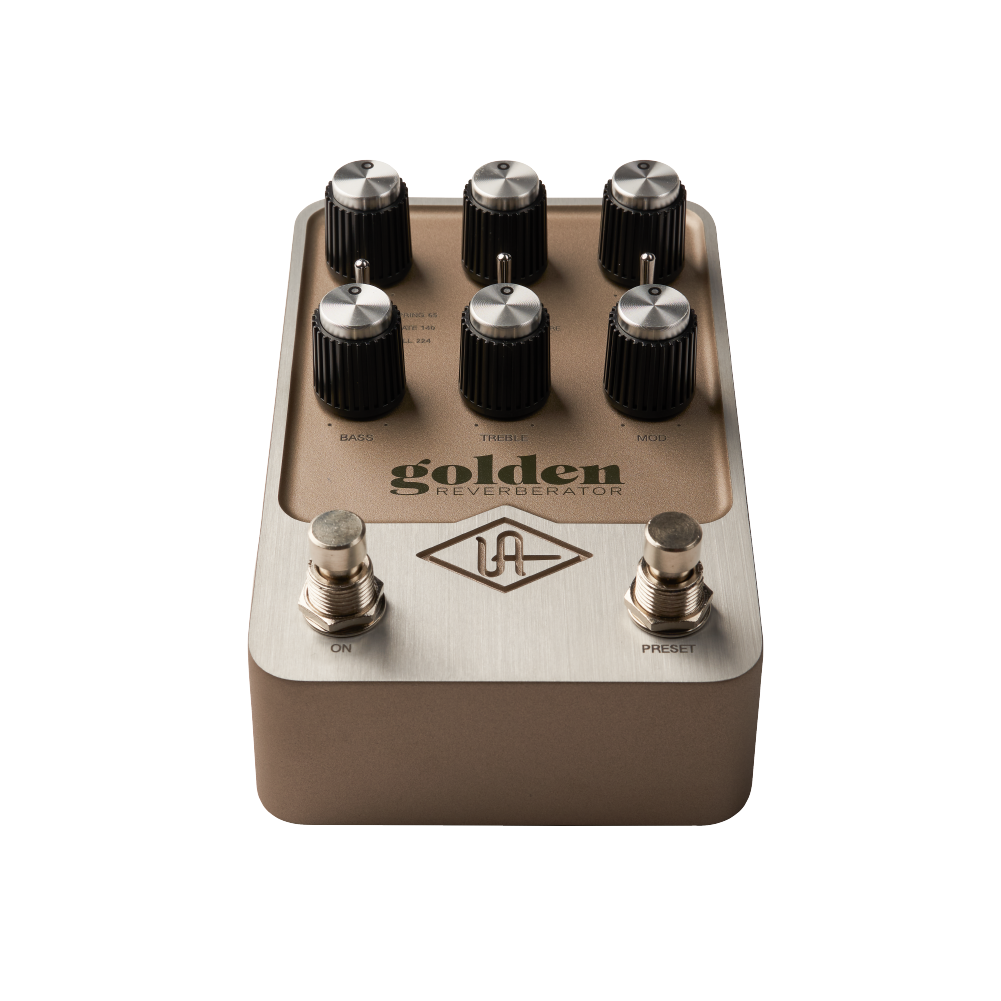 Universal Audio Universal Audio / Golden Reverb Pedal 殘響效果器 (GPM-GOLD) <台灣代理公司貨> 第 2 張圖片｜三峽效果器