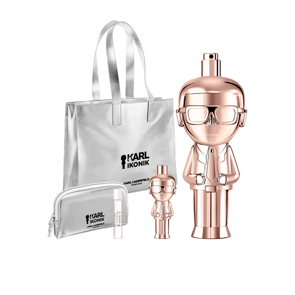 【鋒恩香水】KARL LAGERFELD 時尚大帝‧流光金女性淡香精100ml(贈香水筆+小香+托特包)