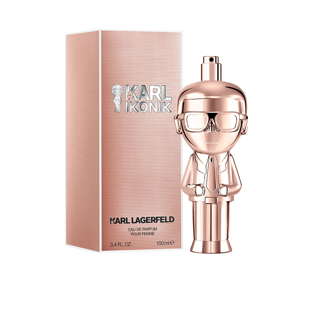 【鋒恩香水】KARL LAGERFELD 時尚大帝‧流光金女性淡香精100ml(贈香水筆+小香+托特包)