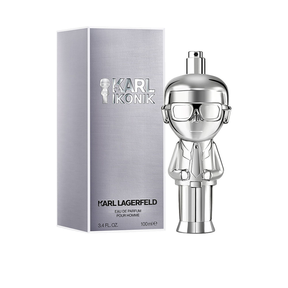 【鋒恩香水】KARL LAGERFELD 時尚大帝‧極光銀男性淡香精100ml(贈香水筆+小香+托特包)