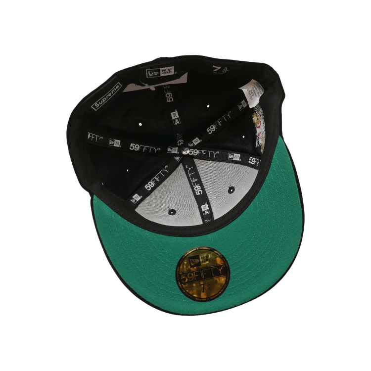 Supreme x New Era 絲絨Box Logo 帽｜Velour 質感・全封式聯名帽