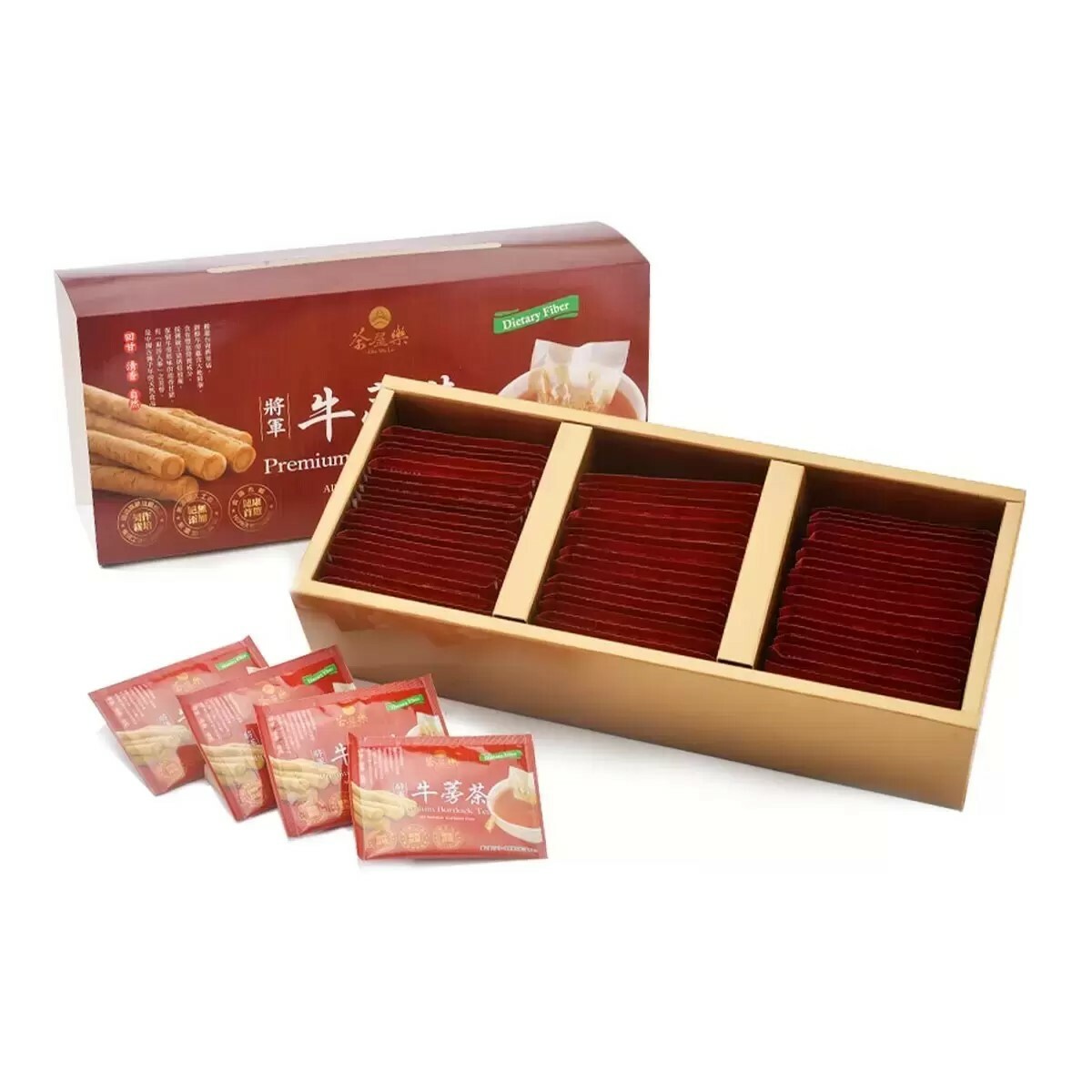 台灣 好市多 茶屋樂將軍牛蒡茶 5公克 X 60入  (✈️直送香港✈️運費到付)