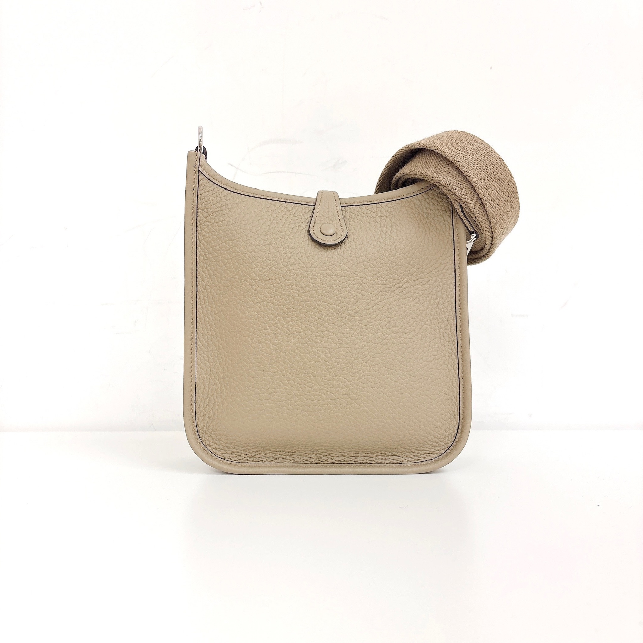 Hermes Mini Evelyne 16 - Beige Marfa / Shw