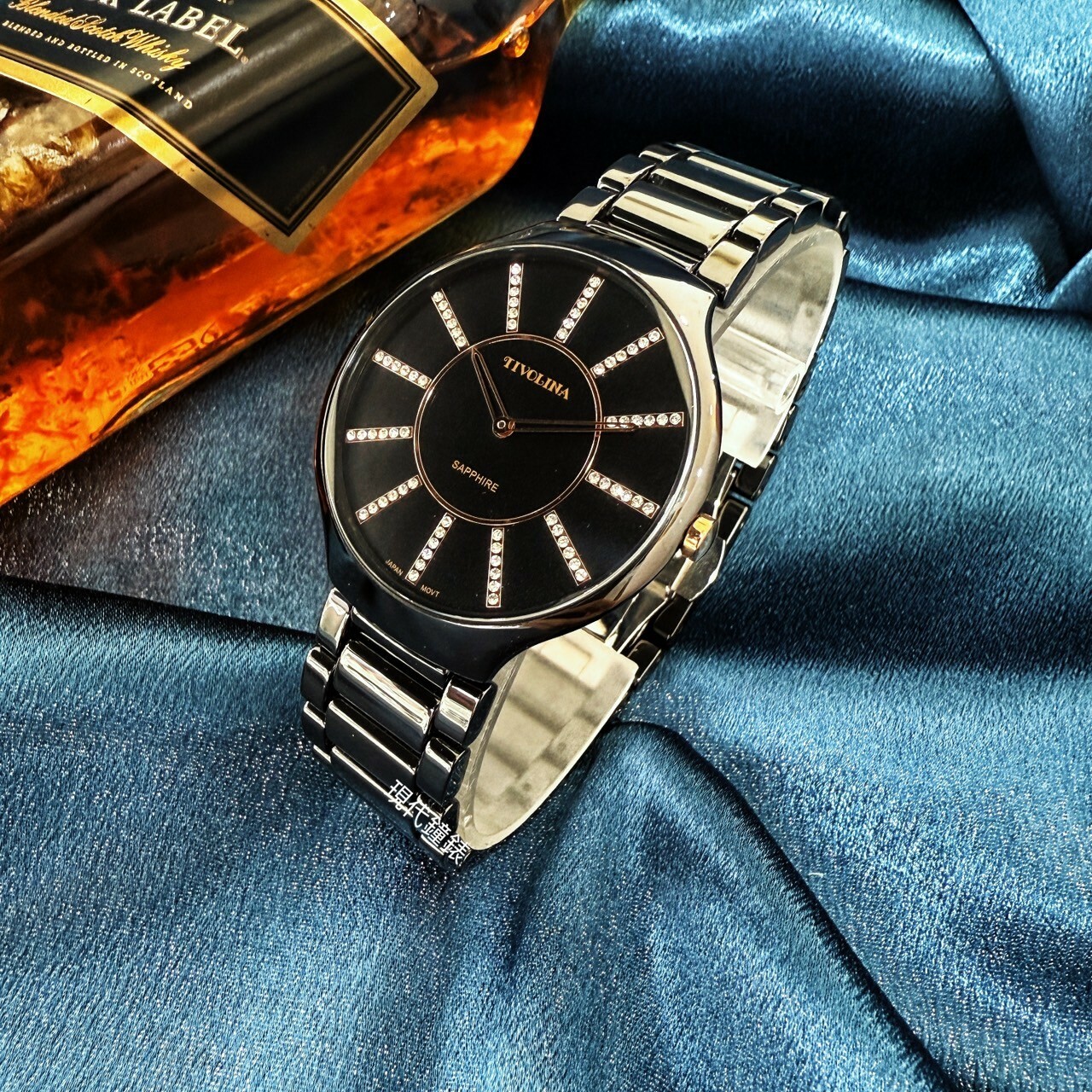 【TIVOLINA 】超薄永恆陶瓷錶 MAW3718-DK 38mm 現代鐘錶
