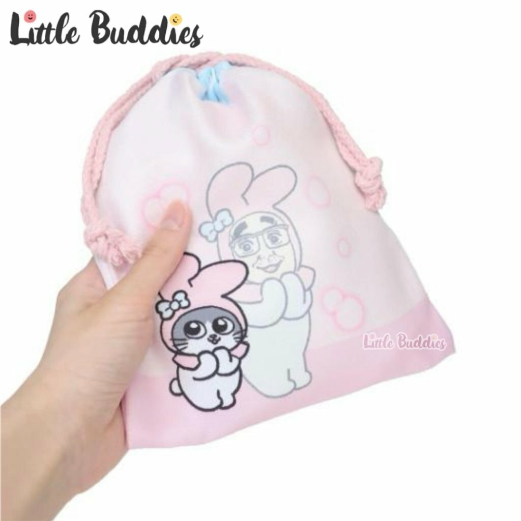 日本 Sanrio x 轉生成貓的大叔 - 束繩袋