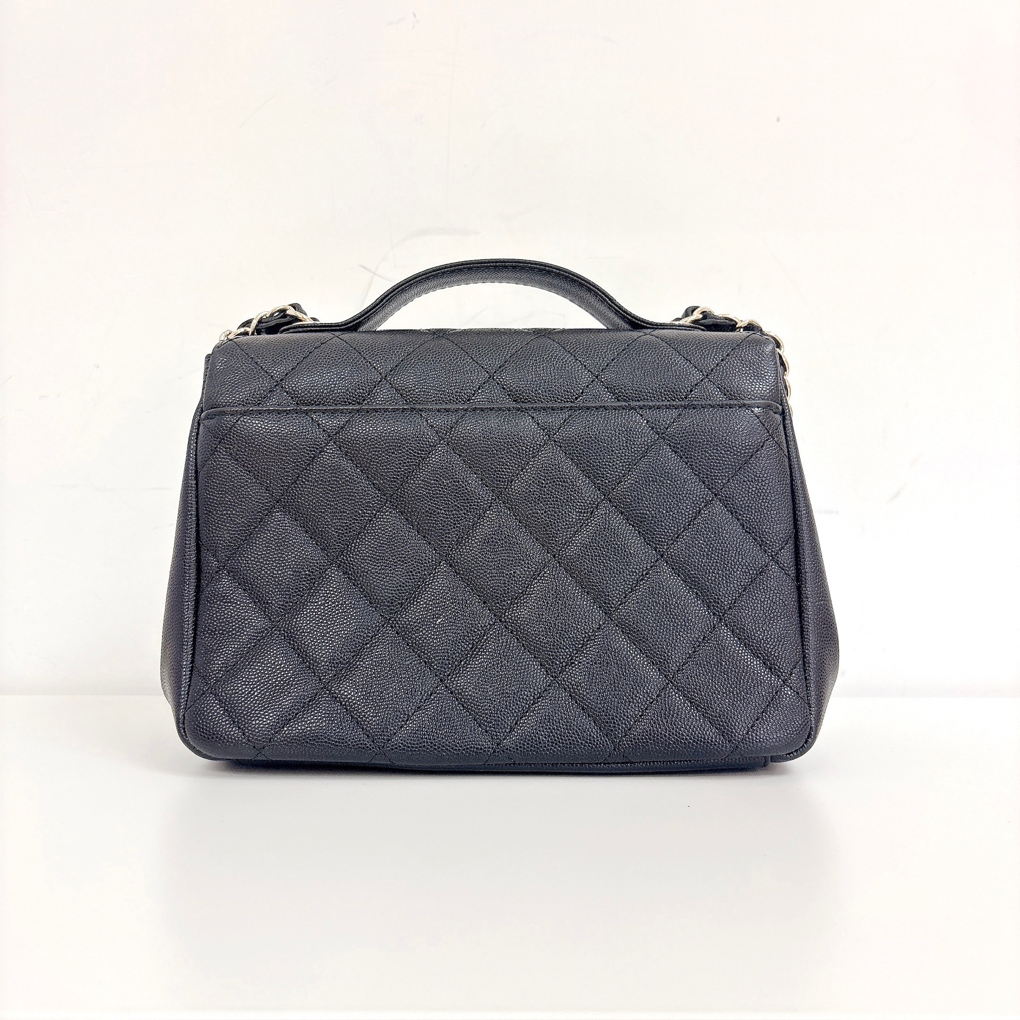 Chanel Medium Business Affinity Flap Bag - Black / Ghw