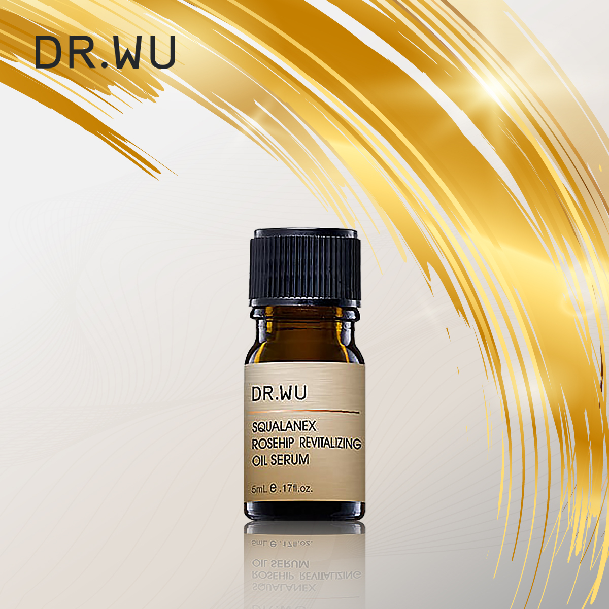 DR.WU角鯊玫瑰果賦活精華油5ML