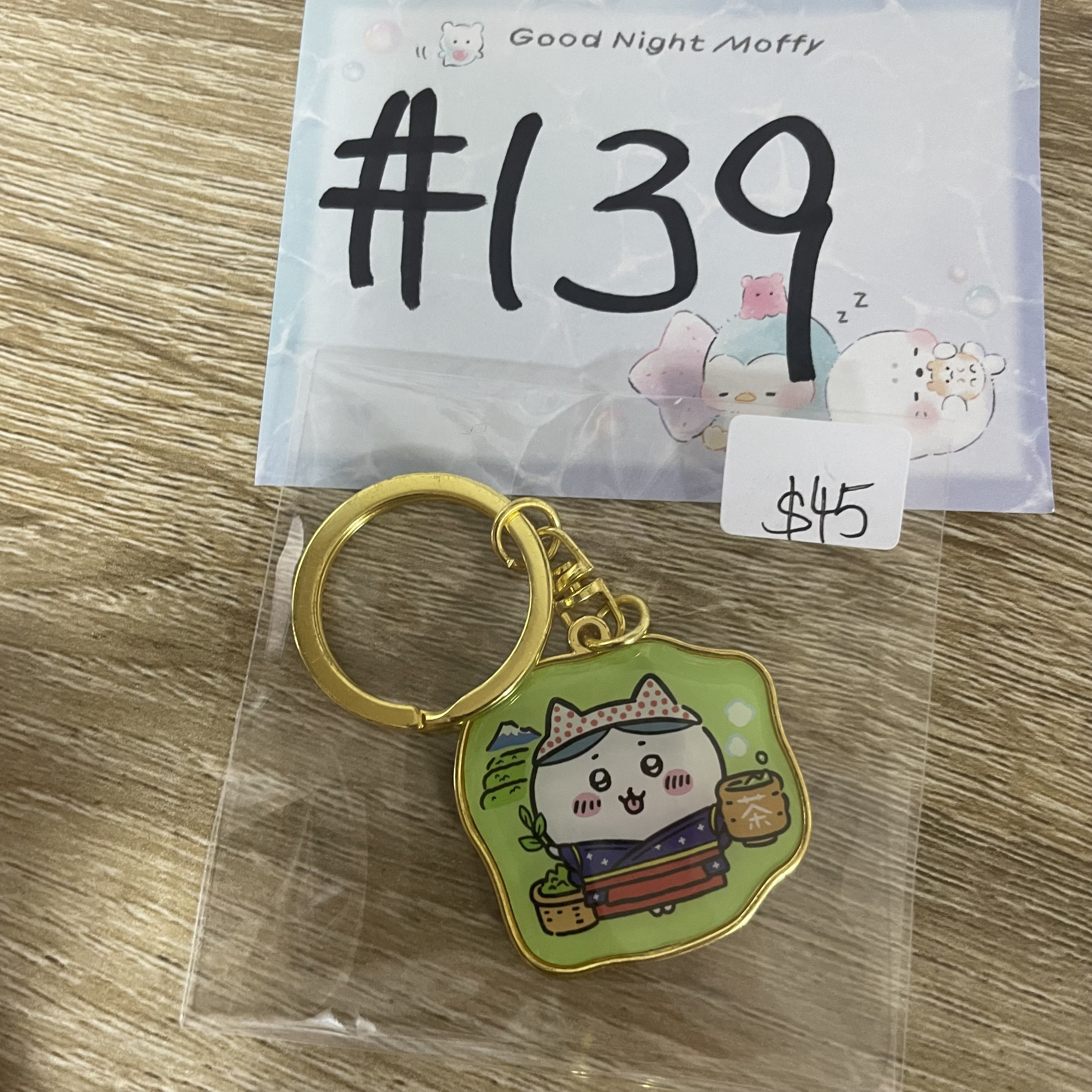 CHIIKAWA  八字貓  掛件#139