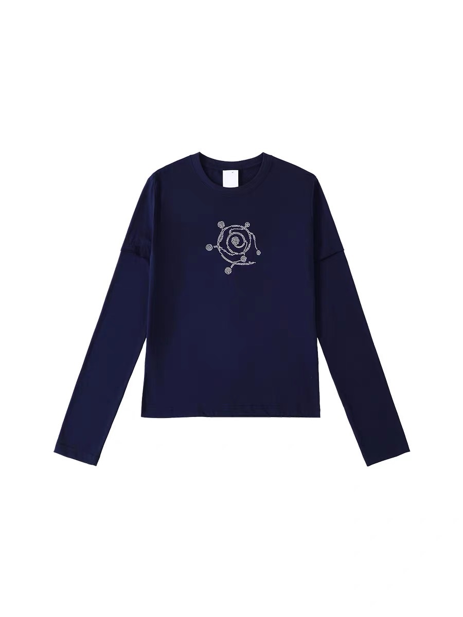 CONP 泫渦假兩件修身長袖