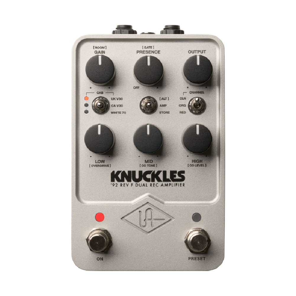 Universal Audio Universal Audio / Knuckles ’92 Rev F Dual Rec Amplifier 效果器 (GPM-KNUC) <台灣代理公司貨> — 三峽效果器｜YA! 玩音樂