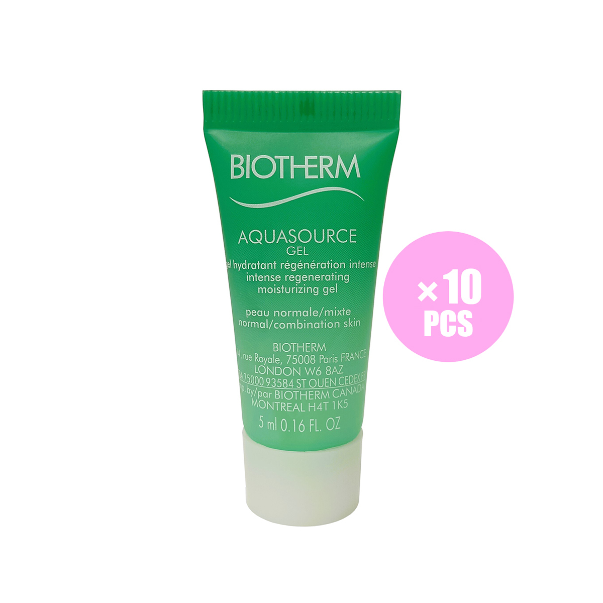 (3614272016354) 碧兒泉 - Aquasource 強效再生保濕凝膠 旅行裝 5ml × 10支裝 (平行進口)