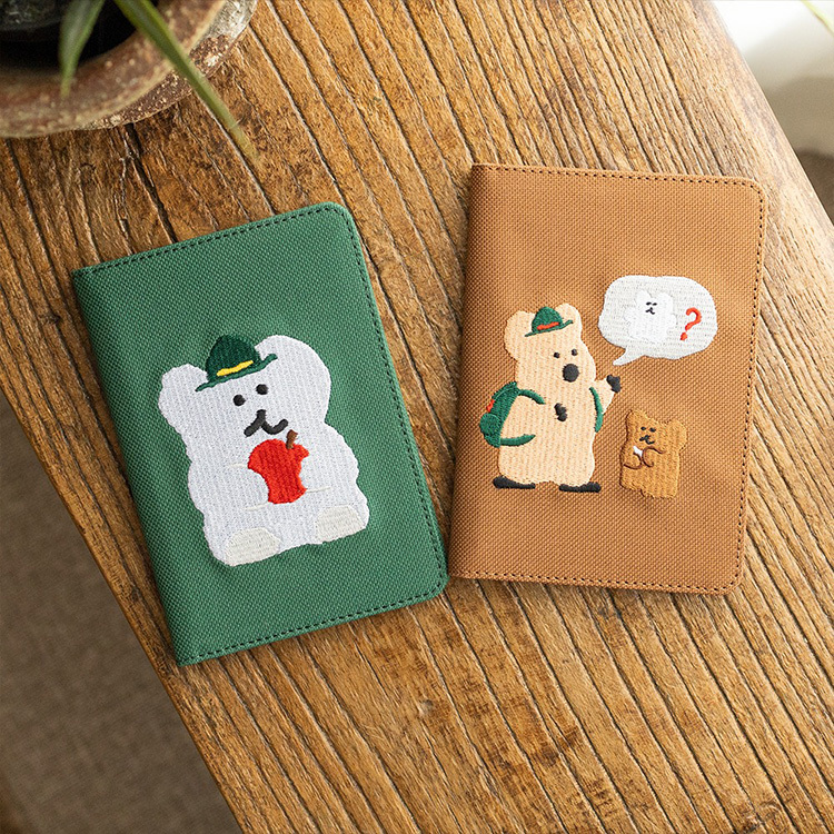 【Dinotaeng】Quokka & Bobo in the woods 護照夾 2款