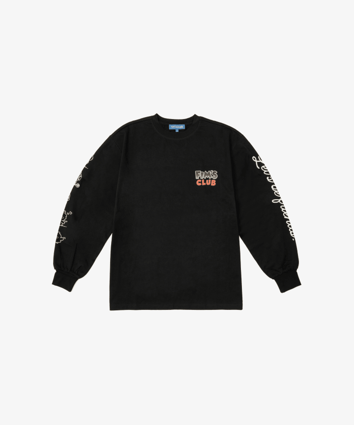 FIM'S CLUB （ロングTシャツ） 韓代頑童-LE SSERAFIM Official Character 'FIM'S CLUB' 官方