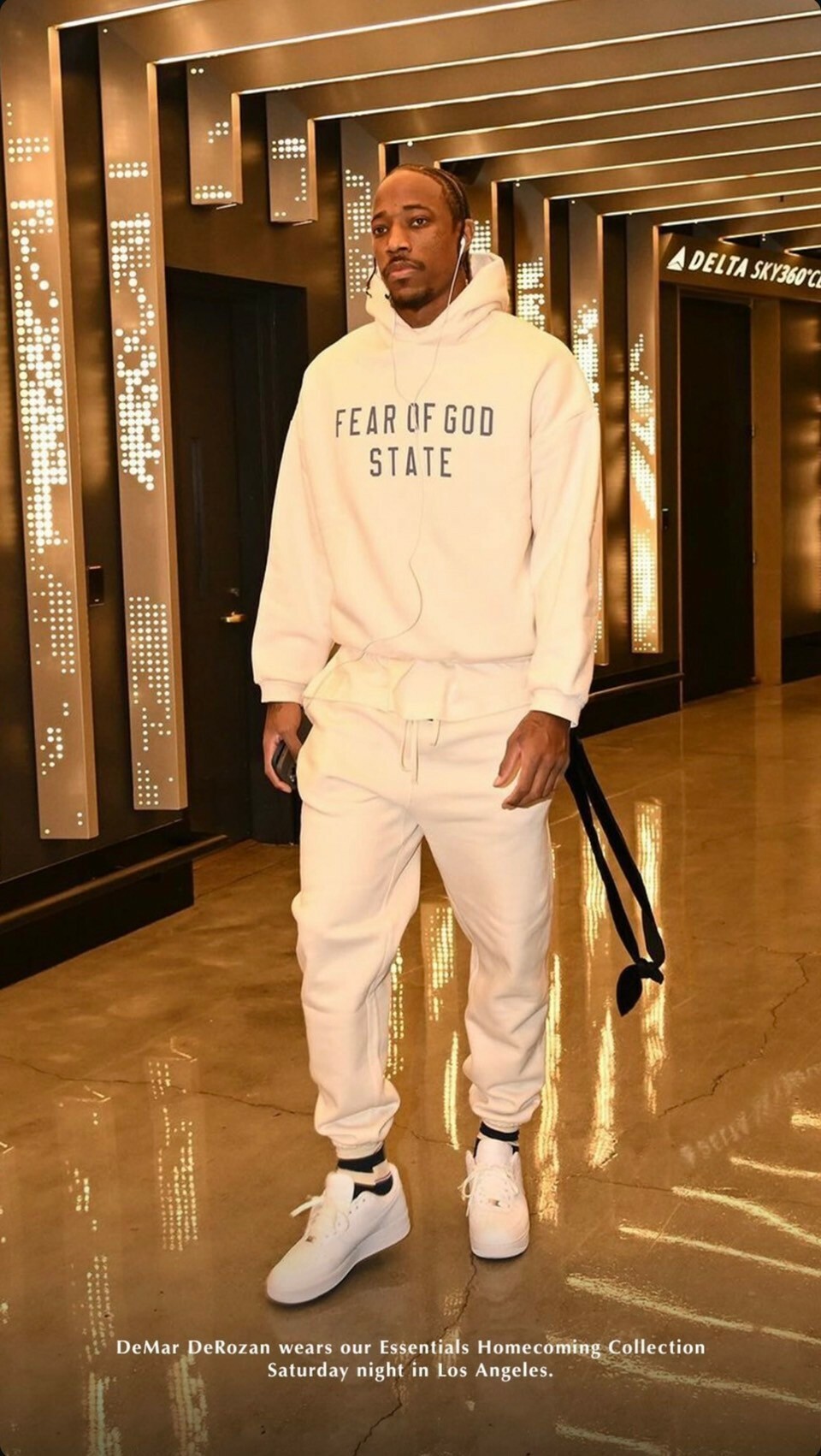 FOG Essentials 新款字體LOGO重磅帽T FEAR OF GOD STATE
